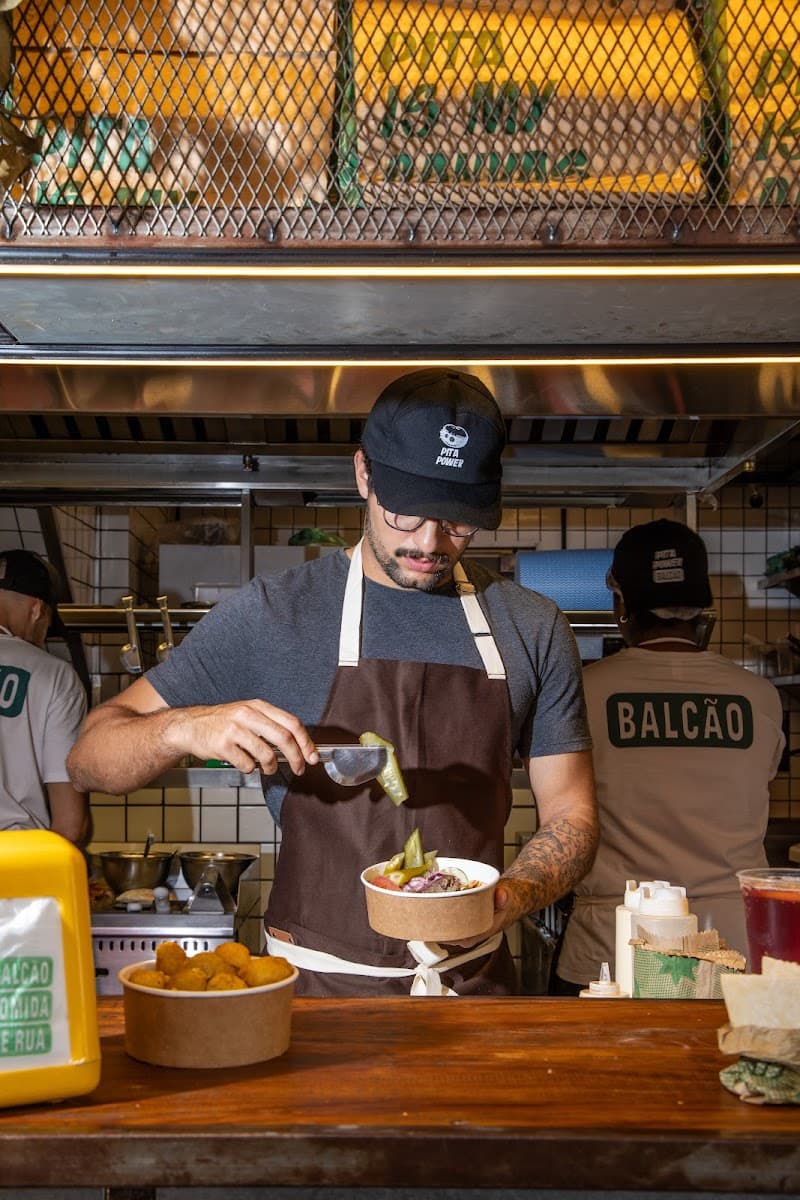 Balcão - Comida de rua