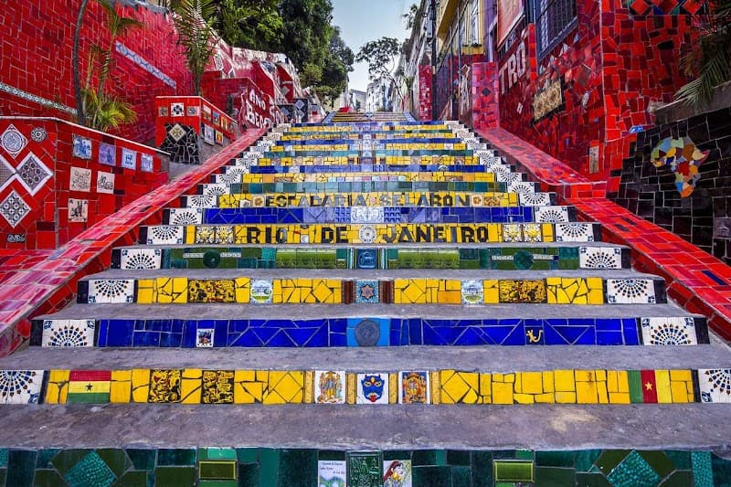 Escadaria Selarón (Escadaria do Convento)
