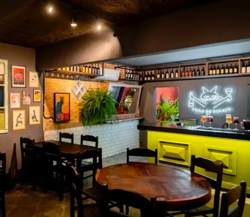 Vinho no Boteco