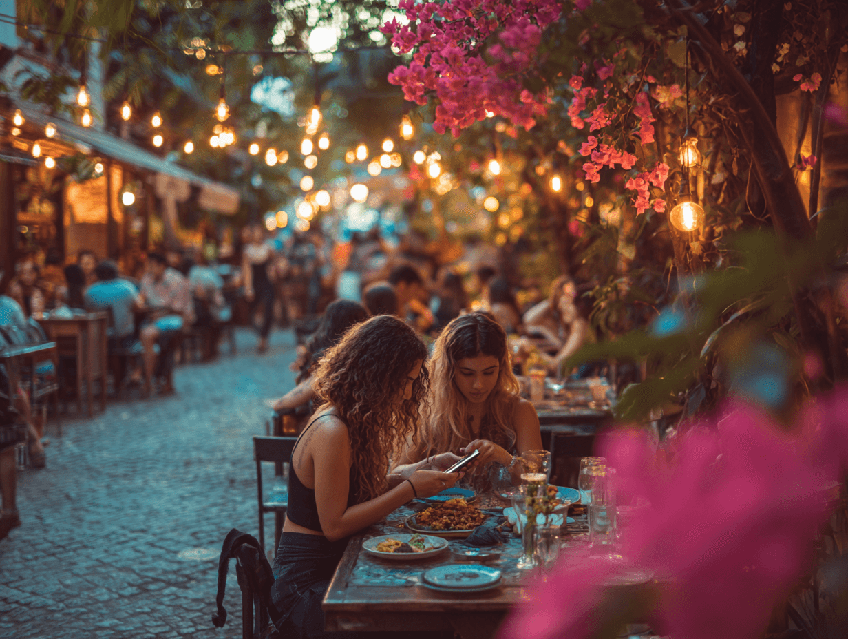 Encontre Seu Próximo Restaurante Conversando